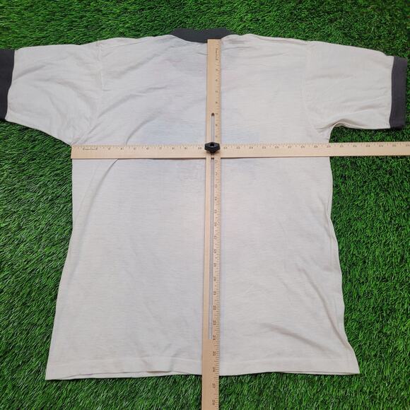 Vintage 1987 San Francisco Share 68 Ringer T-Shirt Mens Medium Tech-Conference - Picture 8 of 11